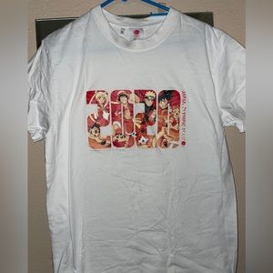 RARE Tokyo 2020 Olympic Games Anime Characters T-Shirt XL ~ JOC Official